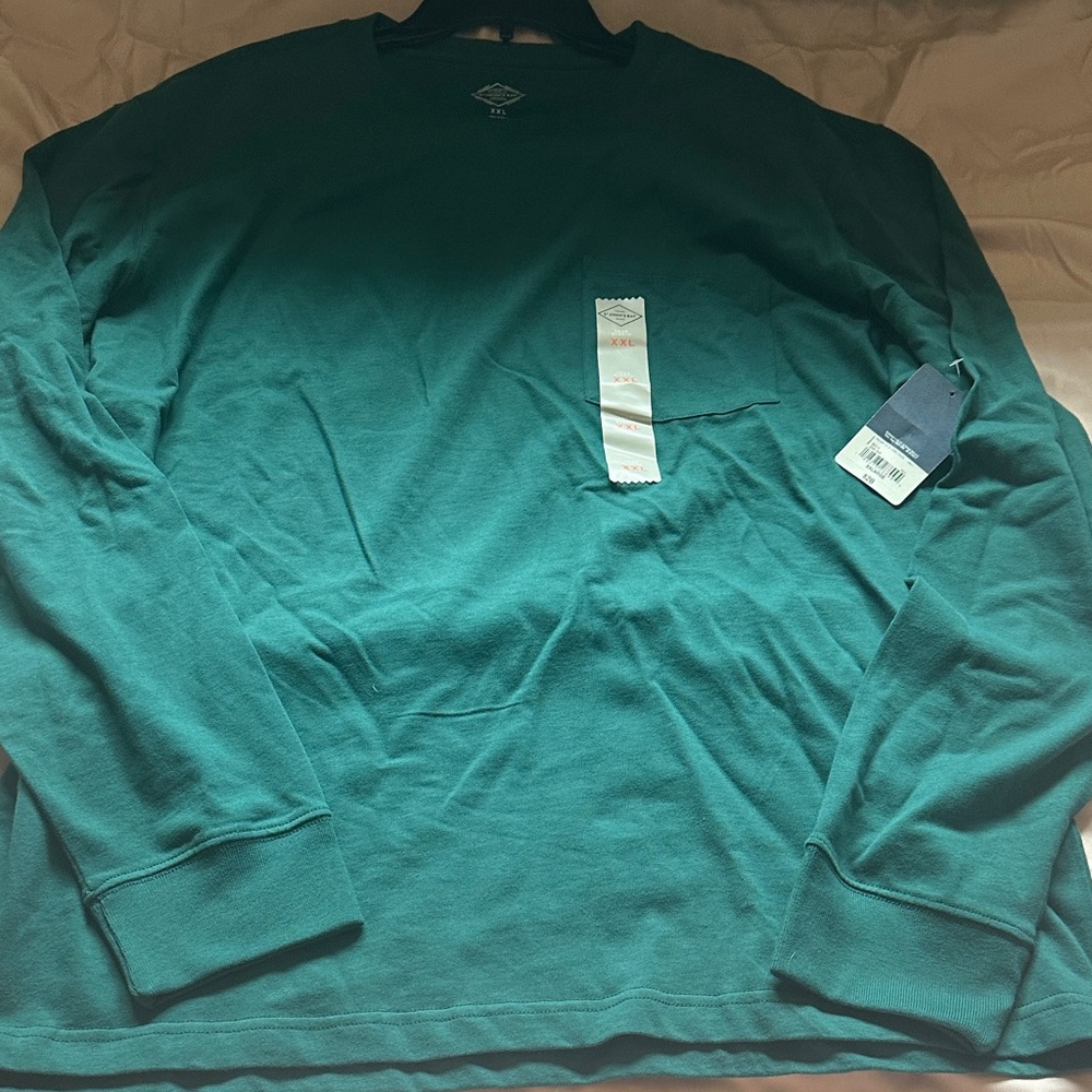 St. John's Bay Long Sleeve Tee June Bug